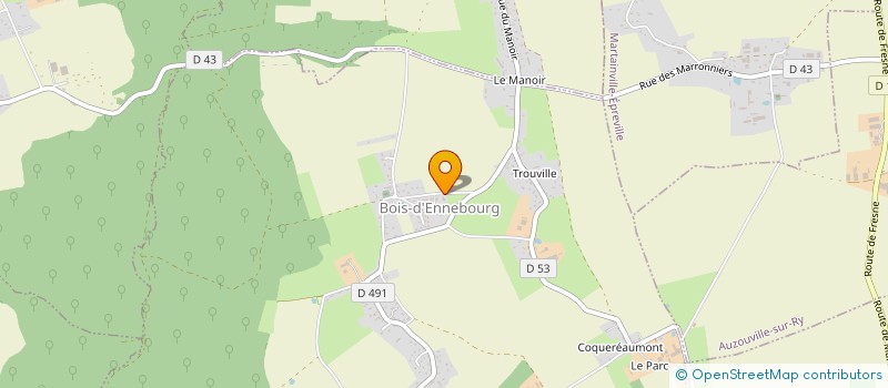 localisation de l'entreprise MONSIEUR JEAN-MARIE COURTOIS  BOIS-D ENNEBOURG