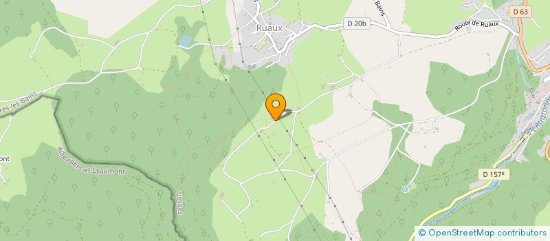 localisation de l'entreprise MONSIEUR JEAN-MARIE CREUSOT  PLOMBIERES-LES-BAINS