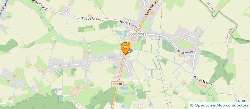 localisation de l'entreprise MONSIEUR JEAN MARIE DAPSENCE  COUTICHES