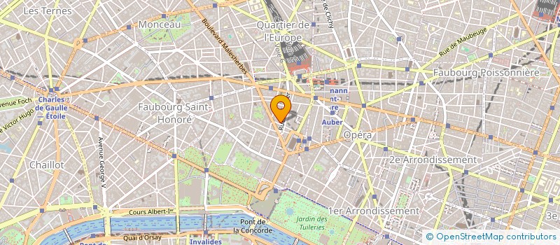 localisation de l'entreprise MONSIEUR JEAN MARIE DE MOUY  PARIS