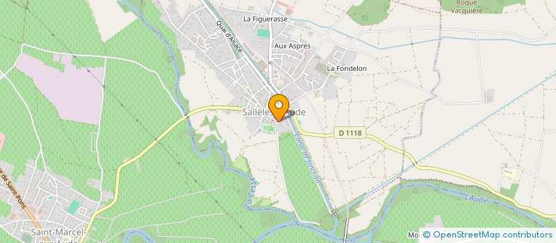 localisation de l'entreprise MONSIEUR JEAN-MARIE DE SANSONETTI à SALLELES-D'AUDE