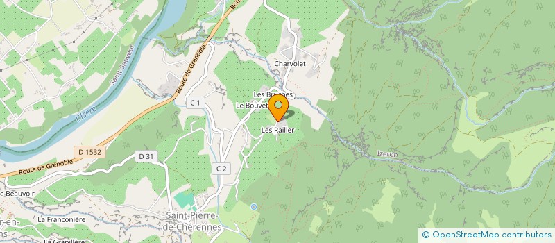 localisation de l'entreprise MONSIEUR JEAN-MARIE DEFERRO  CHATILLON-SAINT-JEAN