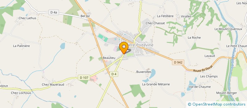 localisation de l'entreprise MONSIEUR JEAN-MARIE DELAGE  VAL-D'OIRE-ET-GARTEMPE