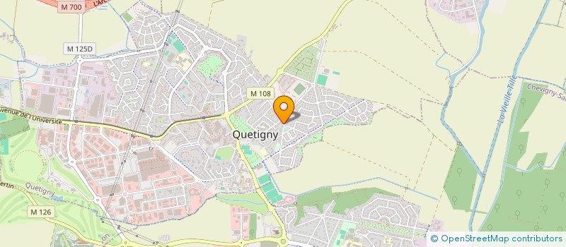 localisation de l'entreprise MONSIEUR JEAN MARIE DELAITRE à QUETIGNY