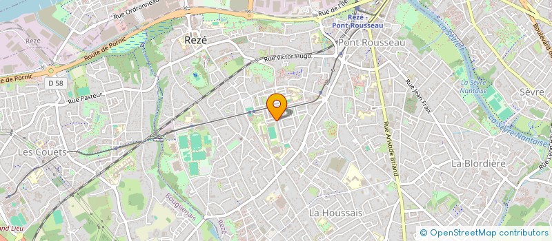 localisation de l'entreprise MONSIEUR JEAN MARIE DELANGUE  REZE