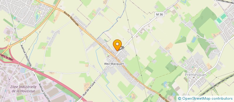 localisation de l'entreprise MONSIEUR JEAN-MARIE DELATTRE  PREMESQUES