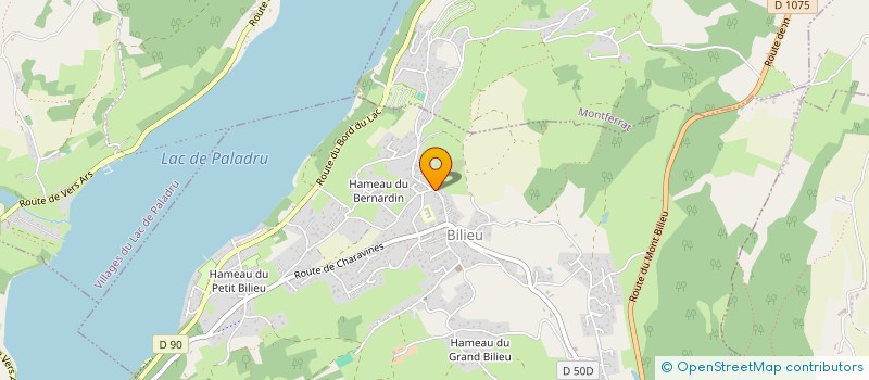 localisation de l'entreprise MONSIEUR JEAN-MARIE DELAUNAY  BILIEU