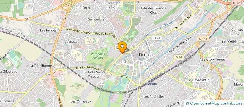 localisation de l'entreprise MONSIEUR JEAN-MARIE DEPIED à DREUX