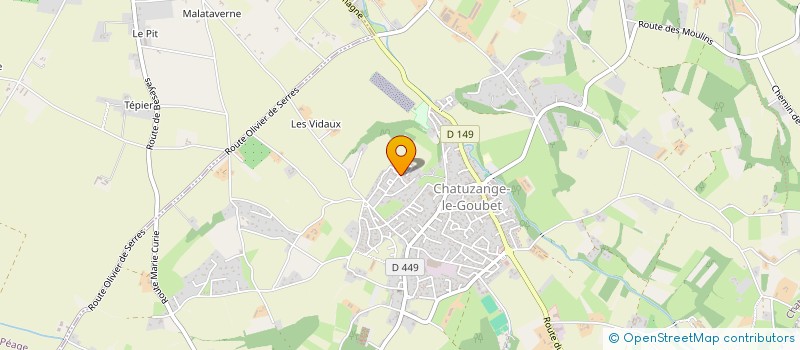 localisation de l'entreprise MONSIEUR JEAN-MARIE DEROUSSIN à CHATUZANGE-LE-GOUBET