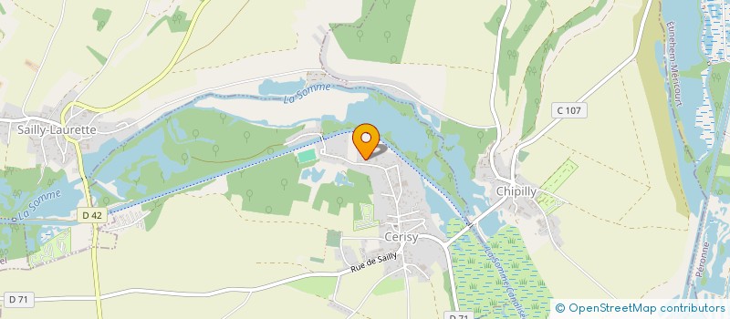 localisation de l'entreprise MONSIEUR JEAN-MARIE DESJARDIN  LE HAMEL