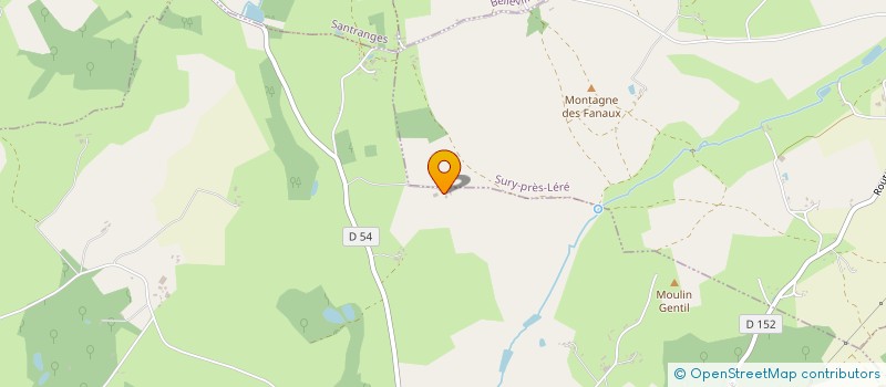 localisation de l'entreprise MONSIEUR JEAN-MARIE DEVALLIERE  SAVIGNY-EN-SANCERRE