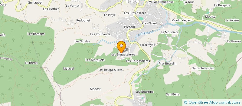 localisation de l'entreprise MONSIEUR JEAN-MARIE DHAYNAUT à LE PLAN-DE-LA-TOUR