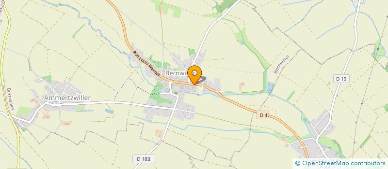 localisation de l'entreprise MONSIEUR JEAN-MARIE DIETMANN  BERNWILLER