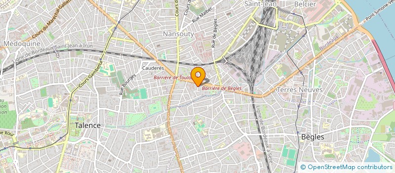 localisation de l'entreprise MONSIEUR JEAN-MARIE DILHUYDY à BORDEAUX