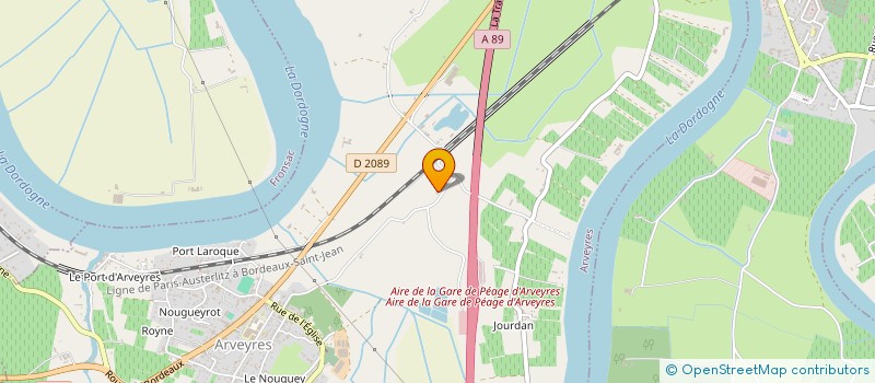 localisation de l'entreprise MONSIEUR JEAN-MARIE DUBOY  LIBOURNE