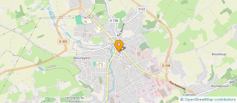 localisation de l'entreprise MONSIEUR JEAN-MARIE DUFFOUR  MONTVAL-SUR-LOIR