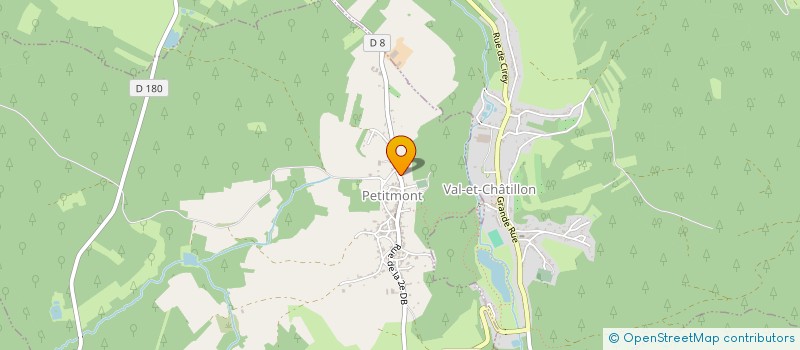 localisation de l'entreprise MONSIEUR JEAN MARIE DUMAND  CIREY-SUR-VEZOUZE