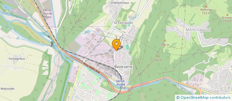 localisation de l'entreprise MONSIEUR JEAN-MARIE DUMOUSSEAU  JARRIE