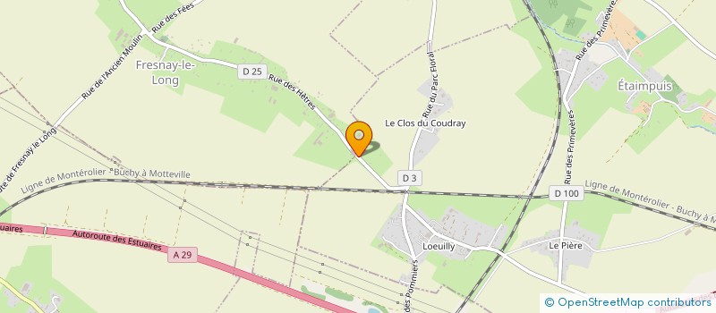 localisation de l'entreprise MONSIEUR JEAN-MARIE DURR à ETAIMPUIS