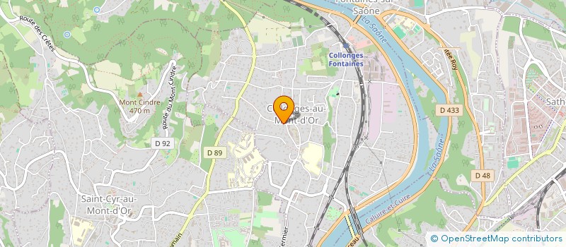 localisation de l'entreprise MONSIEUR JEAN-MARIE DUTEY  COLLONGES-AU-MONT-D'OR