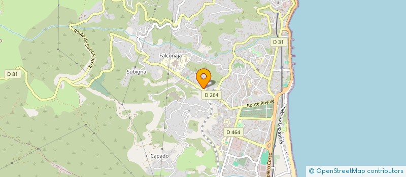 localisation de l'entreprise MONSIEUR JEAN-MARIE DUVAL à BASTIA
