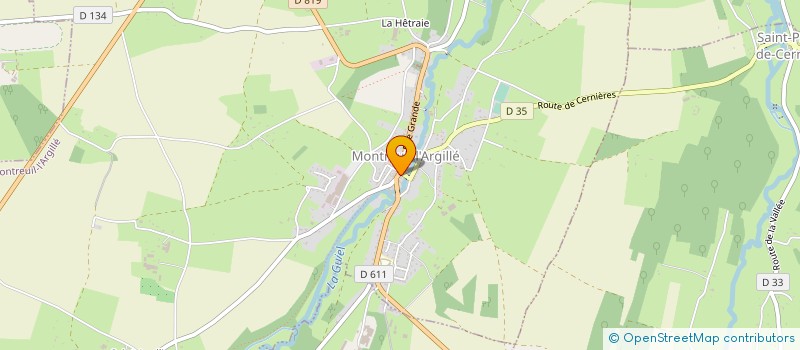 localisation de l'entreprise MONSIEUR JEAN-MARIE EDY à MONTREUIL-L'ARGILLE