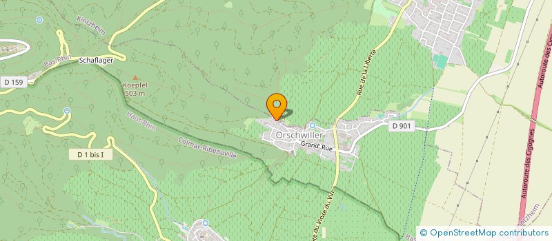 localisation de l'entreprise MONSIEUR JEAN-MARIE ENGEL  ORSCHWILLER