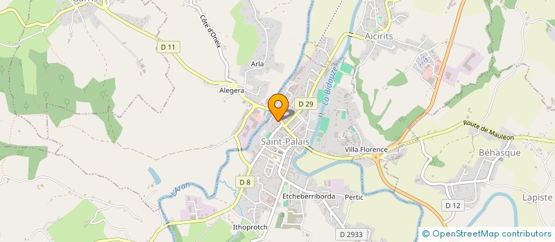 localisation de l'entreprise MONSIEUR JEAN MARIE ETCHEGORRY à LUXE-SUMBERRAUTE