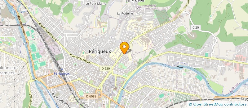 localisation de l'entreprise MONSIEUR JEAN-MARIE EYROI  PERIGUEUX