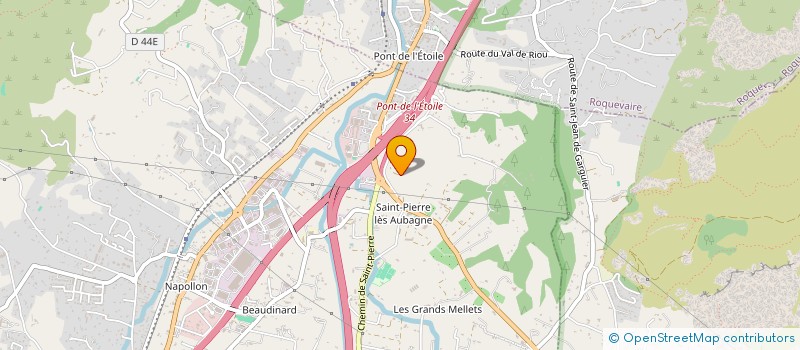 localisation de l'entreprise MONSIEUR JEAN MARIE FARINA à AUBAGNE