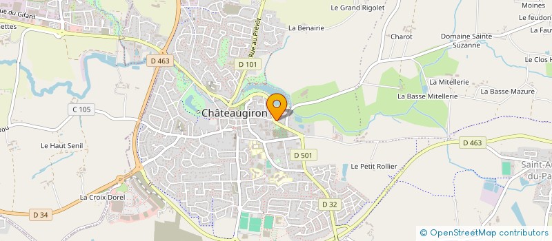 localisation de l'entreprise MONSIEUR JEAN-MARIE FARSCHON à CHATEAUGIRON
