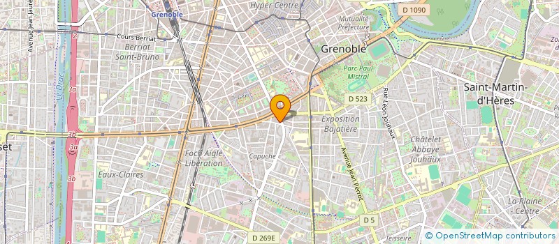 localisation de l'entreprise MONSIEUR JEAN MARIE FERNANDEZ à GRENOBLE
