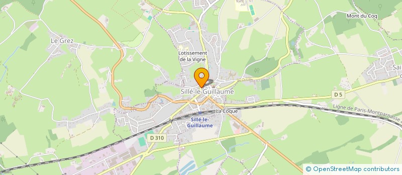 localisation de l'entreprise MONSIEUR JEAN-MARIE FERRANT à SILLE-LE-GUILLAUME