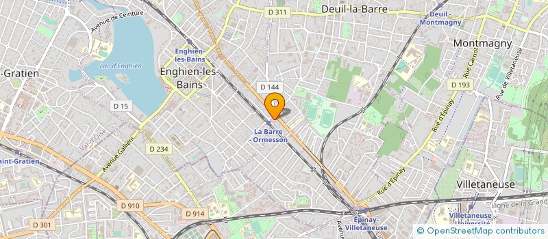 localisation de l'entreprise MONSIEUR JEAN-MARIE FILS AIME  VILLIERS-LE-BEL