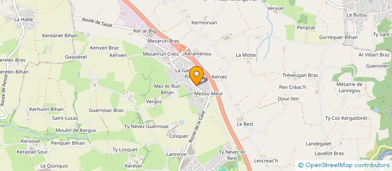 localisation de l'entreprise MONSIEUR JEAN-MARIE FLOCH  TAULE