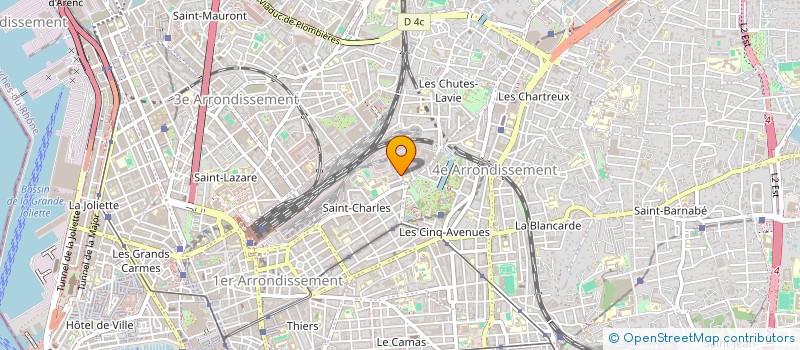 localisation de l'entreprise MONSIEUR JEAN MARIE FOURNIE à MARSEILLE