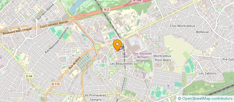 localisation de l'entreprise MONSIEUR JEAN-MARIE FRANCOIS à SEVRAN
