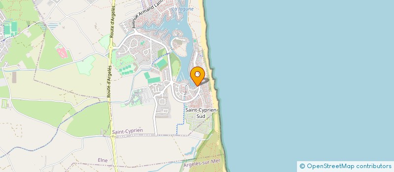 localisation de l'entreprise MONSIEUR JEAN MARIE GALANGAU  SAINT-CYPRIEN