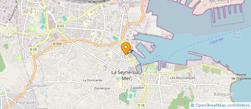 localisation de l'entreprise MONSIEUR JEAN-MARIE GALGANI à LA SEYNE SUR MER