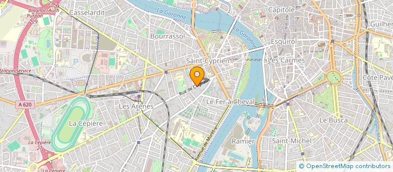 localisation de l'entreprise MONSIEUR JEAN MARIE GANEVAL à TOULOUSE