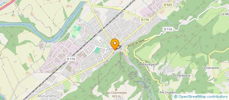 localisation de l'entreprise MONSIEUR JEAN-MARIE GASCON  EMBRUN