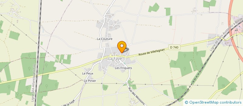 localisation de l'entreprise MONSIEUR JEAN MARIE GAUDUCHEAU à BERNAC