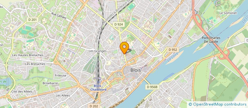 localisation de l'entreprise MONSIEUR JEAN-MARIE GENARD  BLOIS