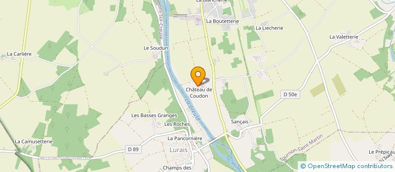 localisation de l'entreprise MONSIEUR JEAN-MARIE GEORGES à TOURNON-SAINT-MARTIN