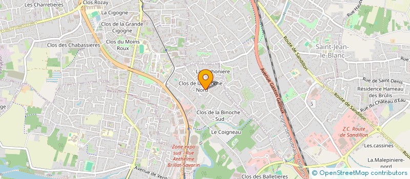 localisation de l'entreprise MONSIEUR JEAN-MARIE GINESTA à ORLEANS