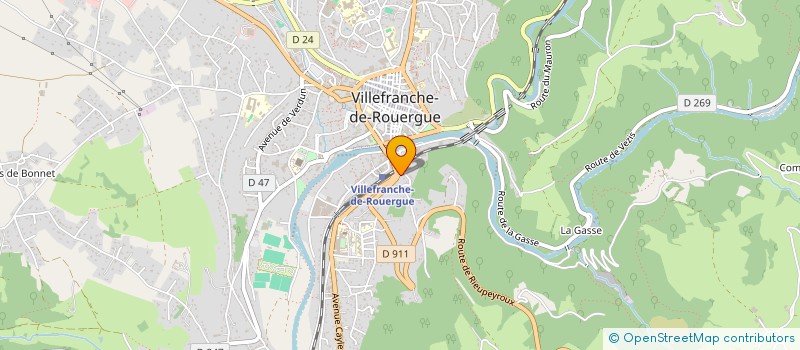 localisation de l'entreprise MONSIEUR JEAN-MARIE GINESTOUS à VILLEFRANCHE-DE-ROUERGUE
