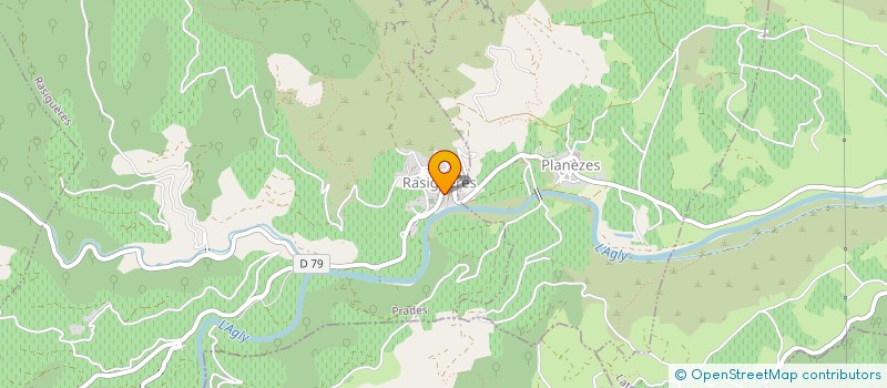 localisation de l'entreprise MONSIEUR JEAN-MARIE GIORGIO  RASIGUERES