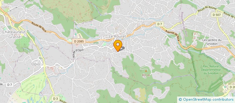 localisation de l'entreprise MONSIEUR JEAN MARIE GIOVANNI MUSSEAU  LE ROURET