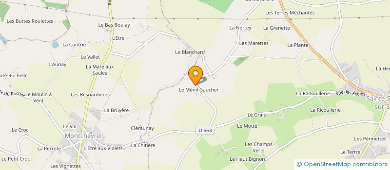 localisation de l'entreprise MONSIEUR JEAN-MARIE GODET à SAINTE-SCOLASSE-SUR-SARTHE