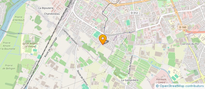 localisation de l'entreprise MONSIEUR JEAN-MARIE GOISNARD  ANGERS